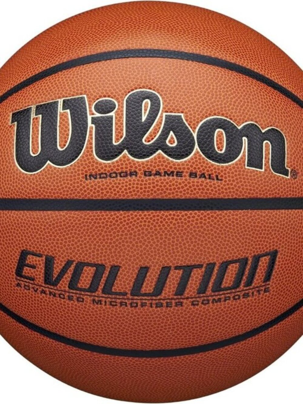 WILSON Men's Evolution Game Basketball (29.5) PACK OF 2